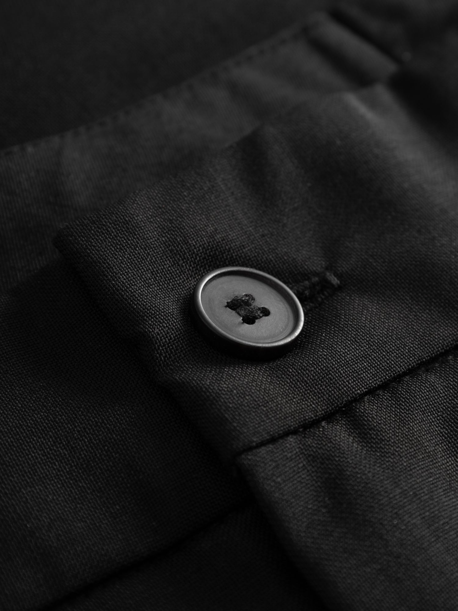 Nathan Wool Cargo Pants in Black from House of the Very Islands