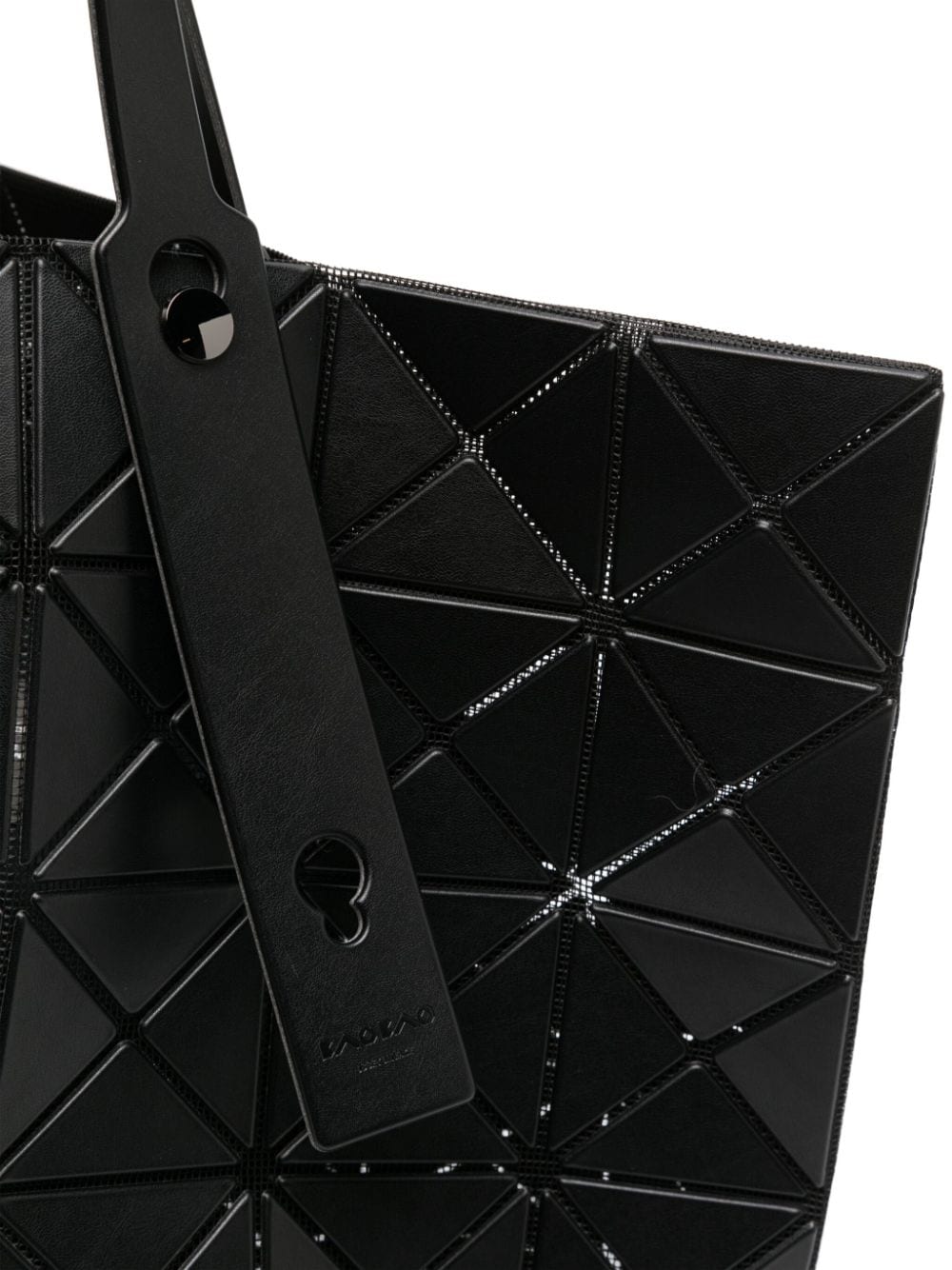 Issey Miyake Bao Bao - lucent matte tote bag in matte black - 4
