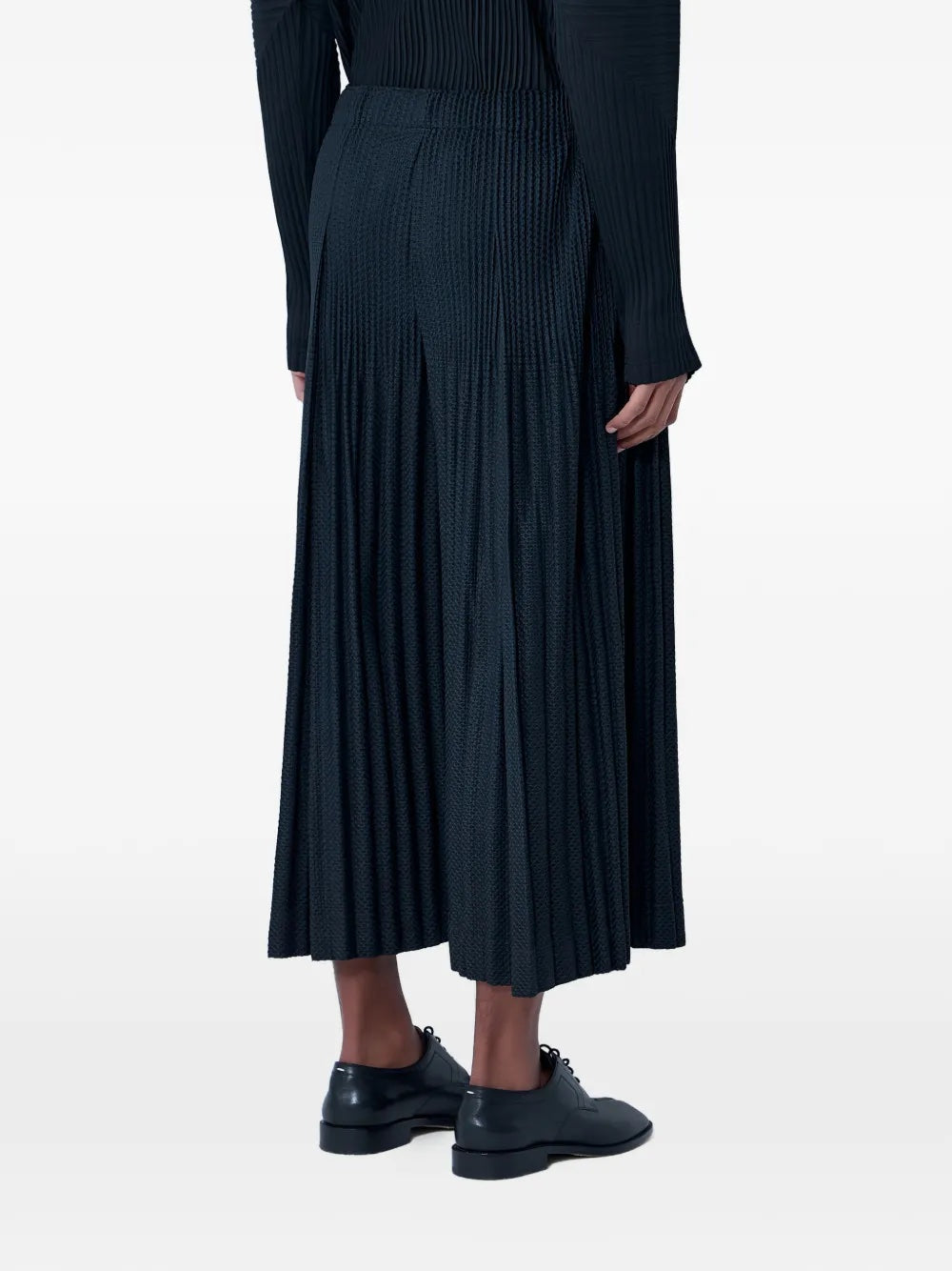 November AW25 Wickerwork Mesh Pants - Black