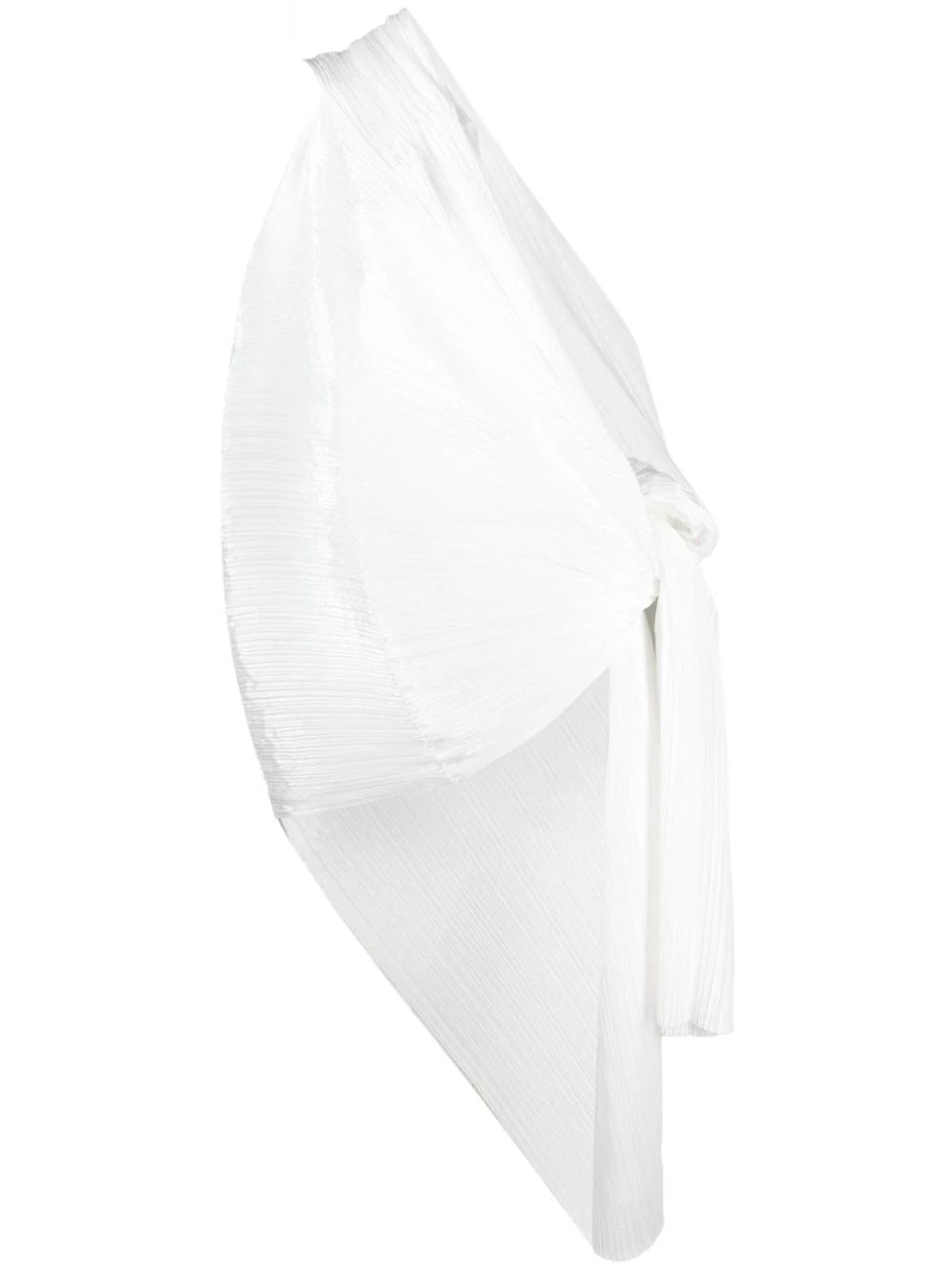 Pleats Please Issey Miyake │ AW23 Madame T in White – Henrik