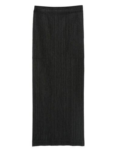 July AW25 Thicker Bottoms Skirt - Black-[-Issey Miyake Pleats Please-1
