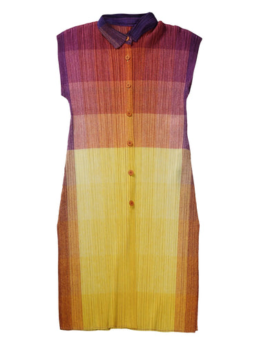 Photon Shirt in Yellow from Issey Miyake Pleats Please