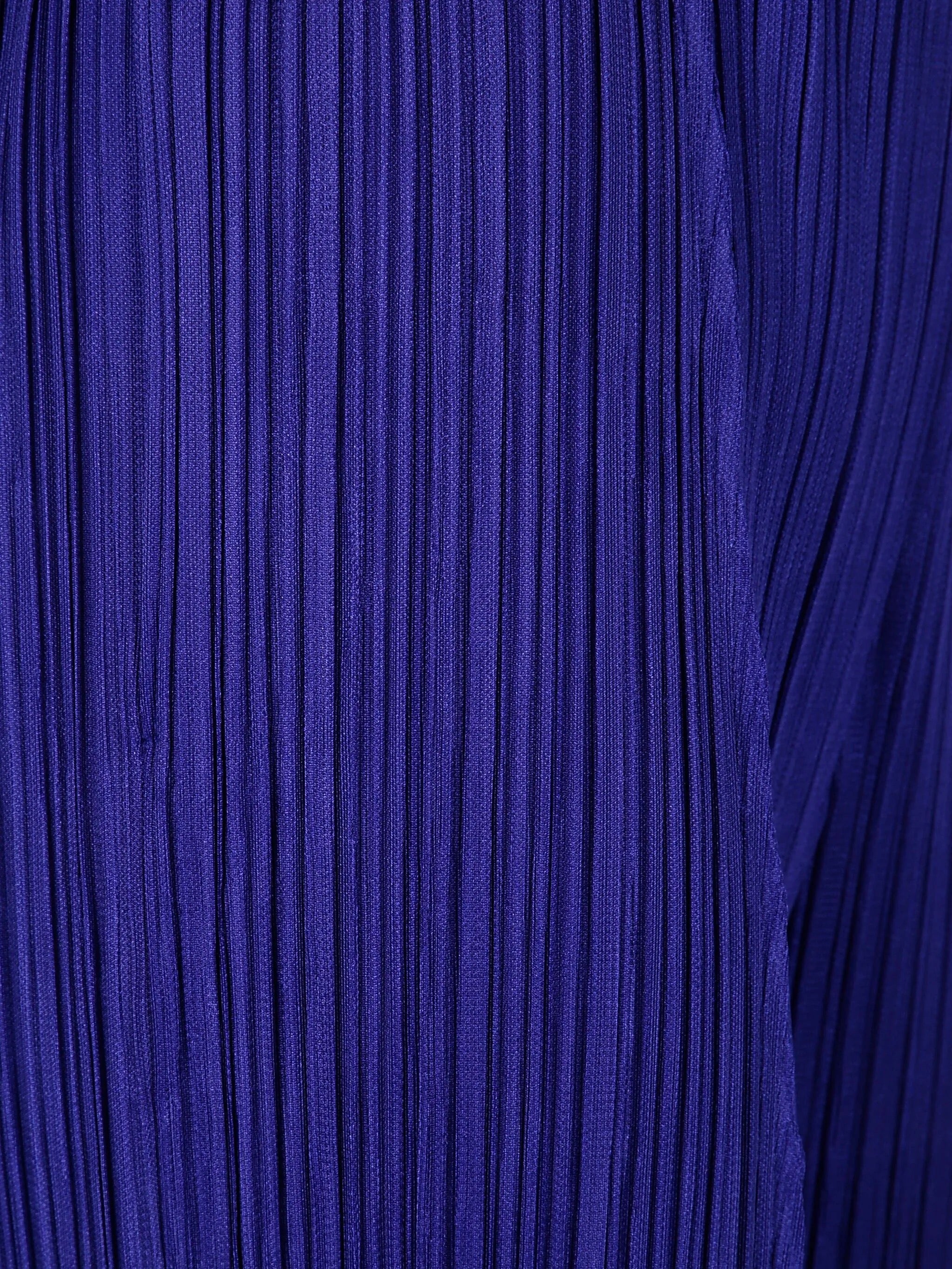 Cropped Wide Pants in Blue from Pleats Please Issey Miyake