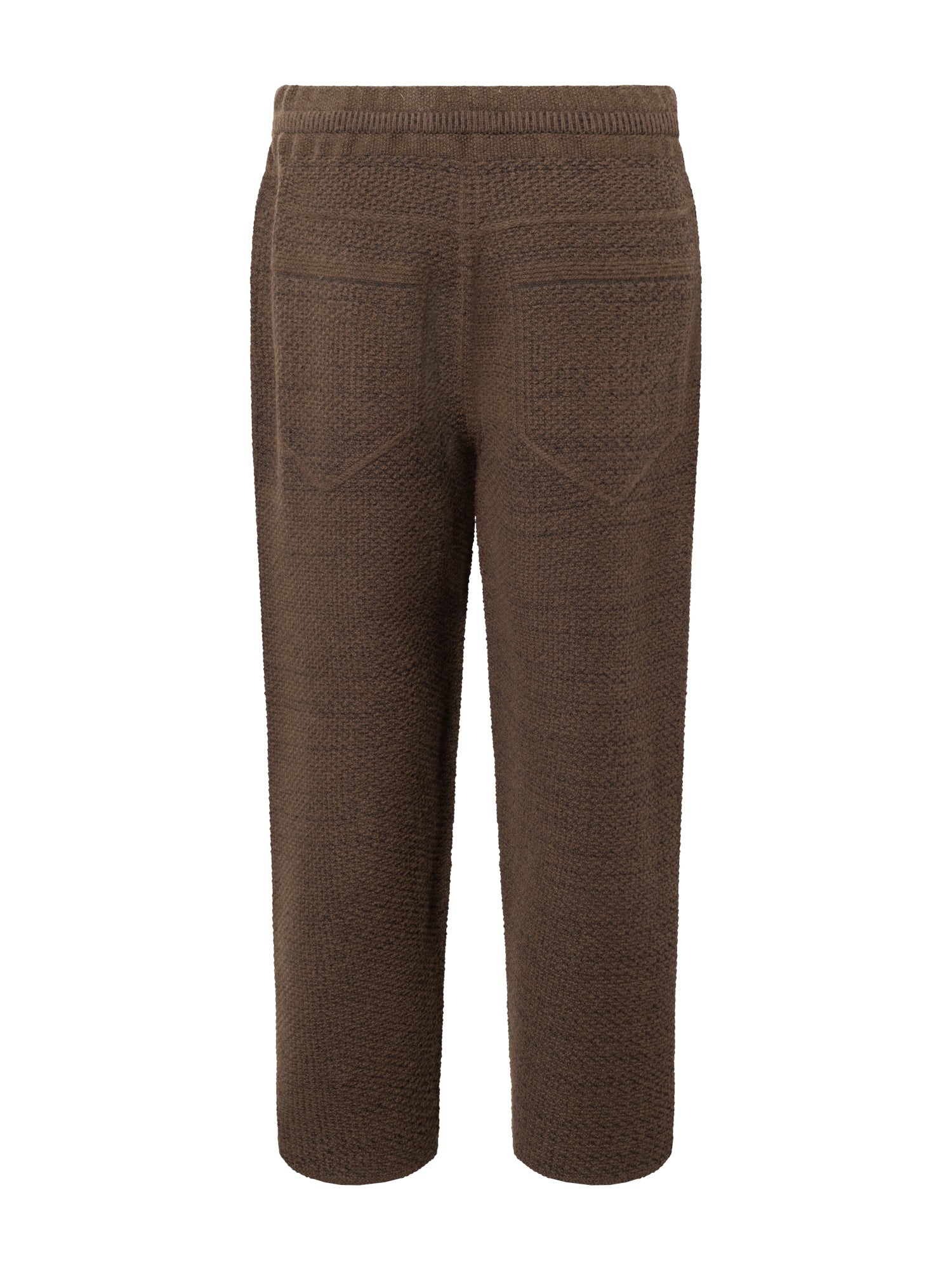 Rustic Knit Pants in Brown from Homme Plissé Issey Miyake