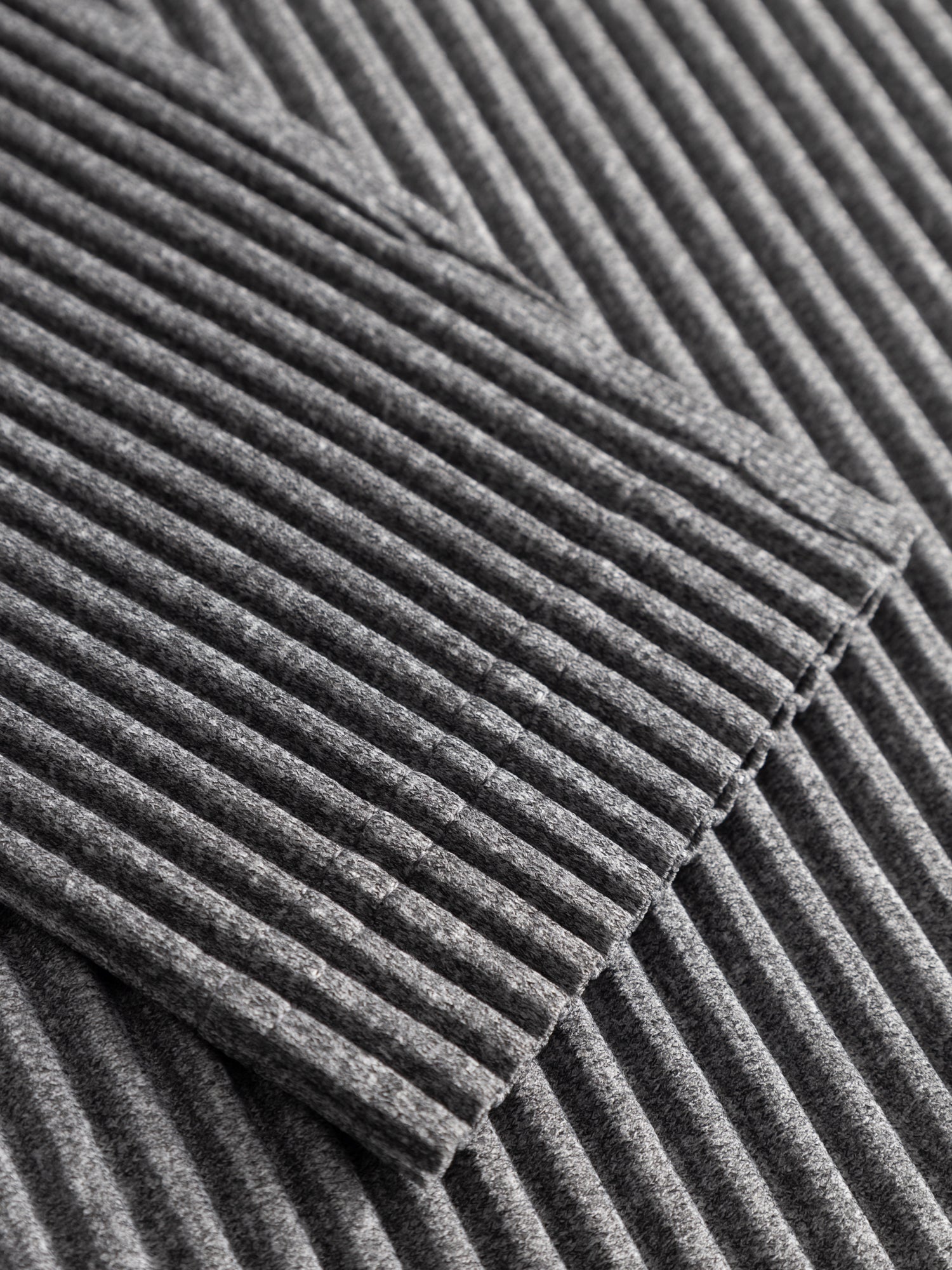 Long Sleeve T-Shirt in Olive Grey from Homme Plissé Issey Miyake