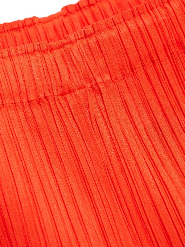 Issey Miyake Pleats Please - MC April Shorts in Habanero