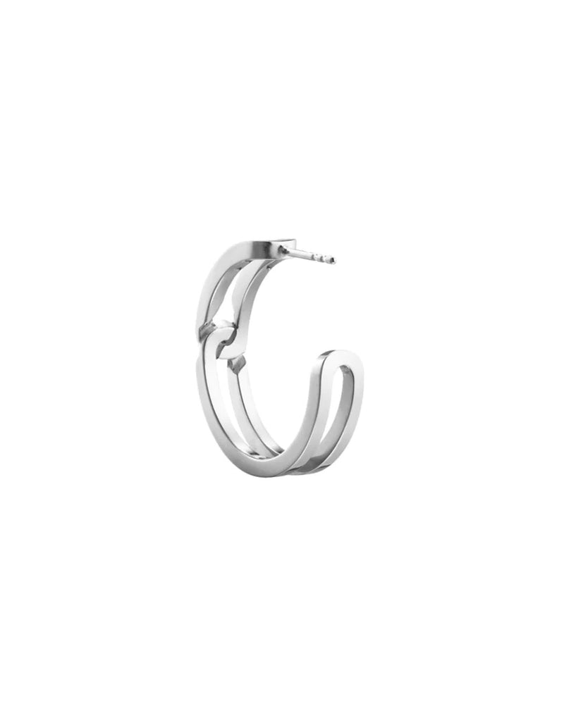 Kinraden - The Gasp earring large in silver - 5