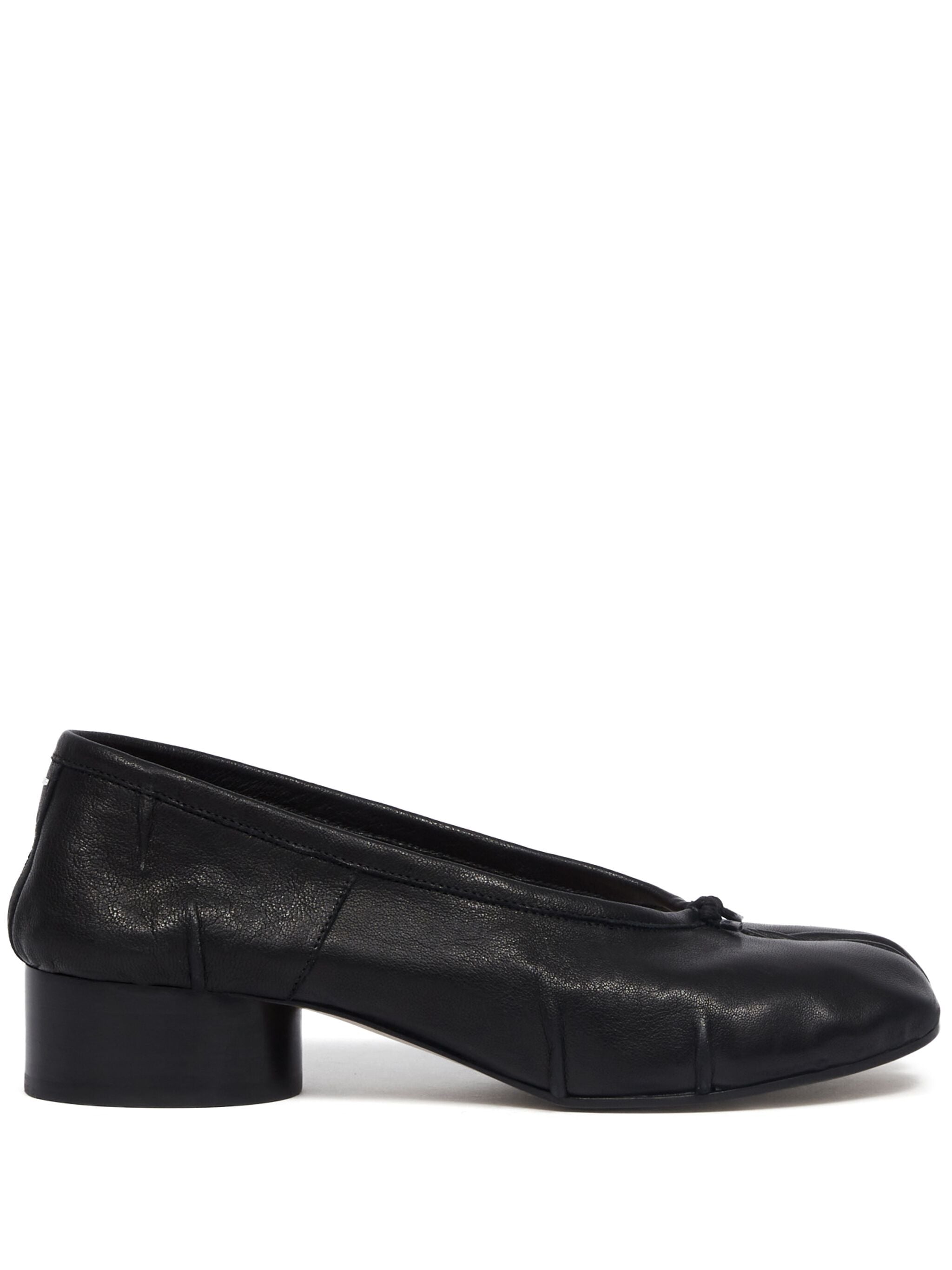 Maison Margiela │ 30mm Ballerina Tabi Pumps in Black
