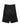 Maison Margiela Denim Shorts in medium black, back view, four-stitch logo and twin back pockets
