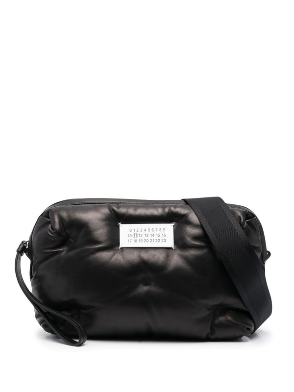 Maison Margiela - glam slam camera bag in black - 1
