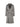 Maison Margiela Grey Trench Coat, Front View, Double-Breasted with Oversized Lapels and Belted Waist