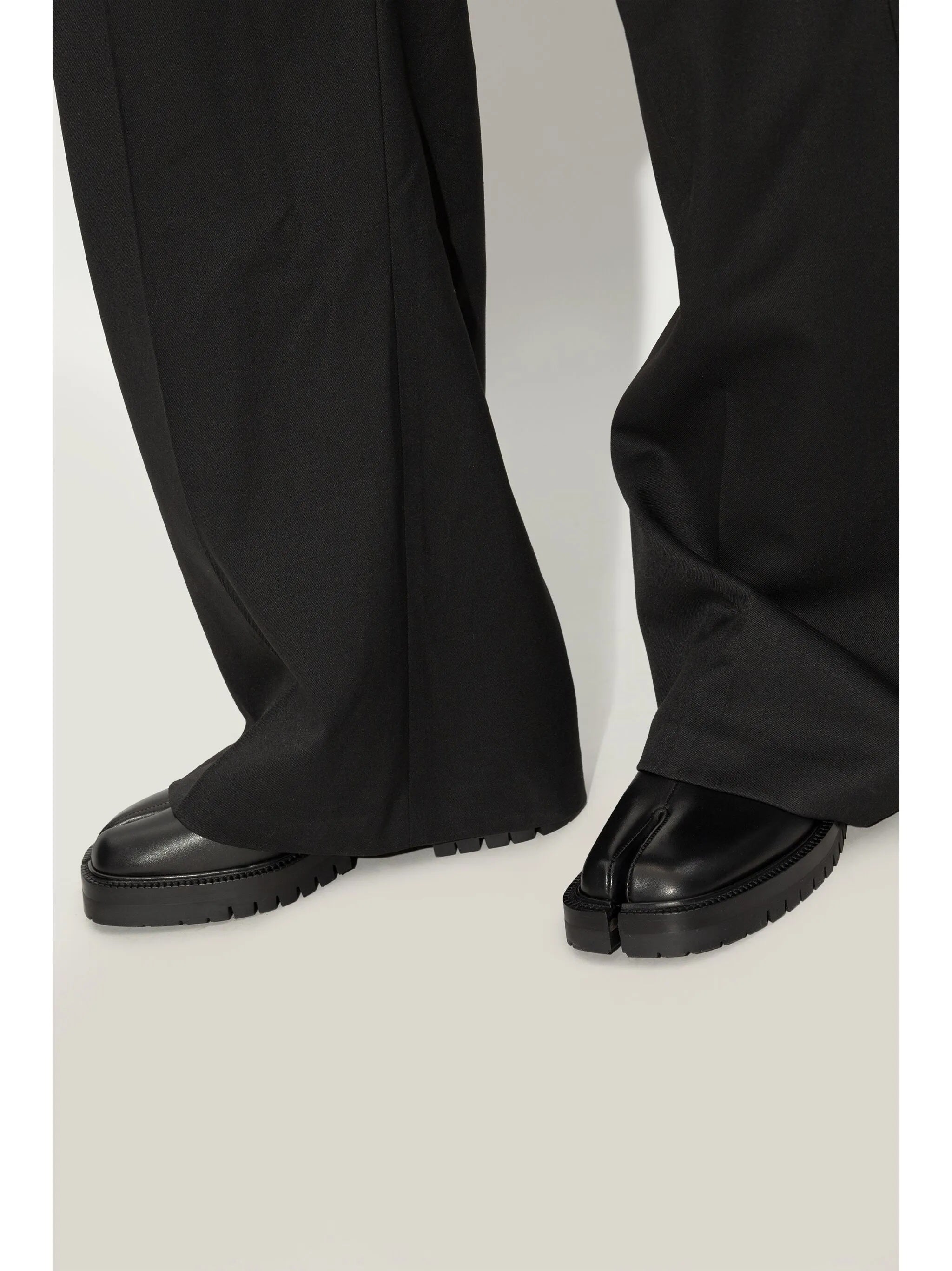 Womens Tabi County Loafer in Black from Maison Margiela