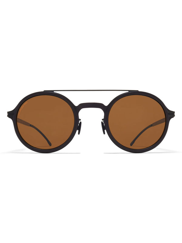 Mykita - Hemlock sunglasses in black and amber - 1