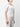 Pleats Please Issey Miyake - short sleeve top in light grey - 3