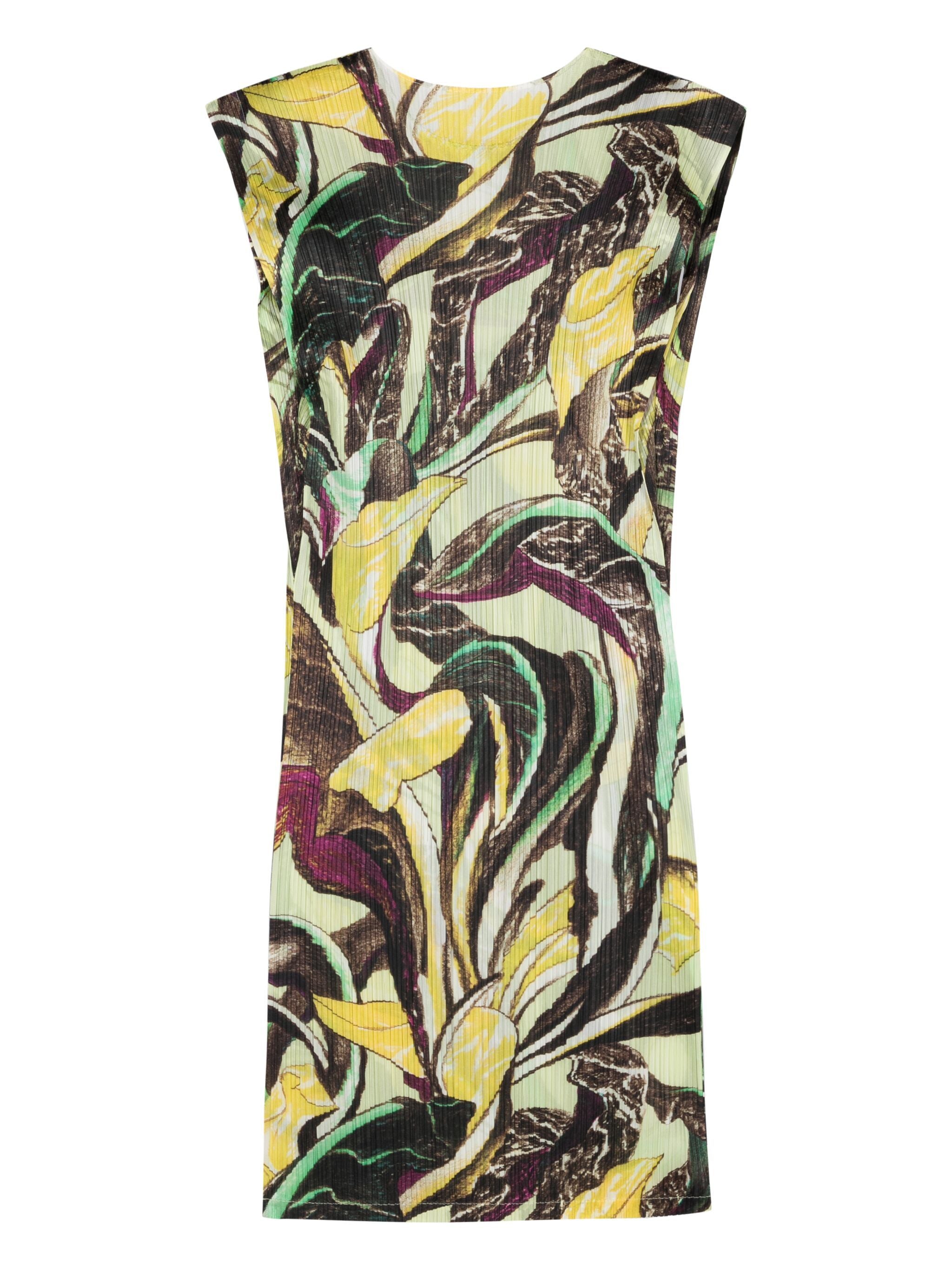 Pleats Please Issey Miyake - Tardivo Dress in Khaki