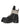 The Steel Toe – Black Leather Quad Boot-[-Rick Owens DRKSHDW-3