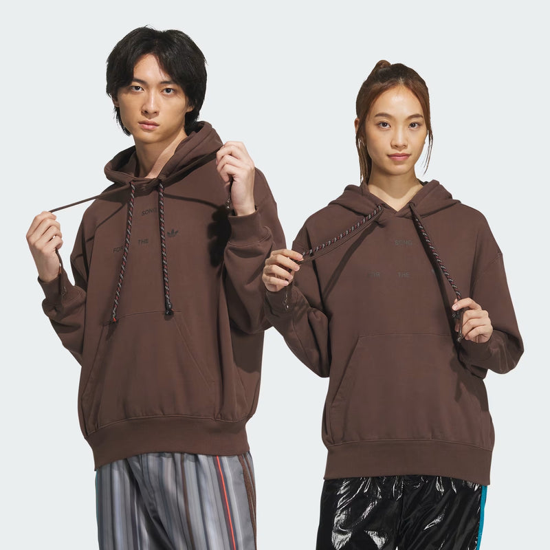 adidas Originals x Song For The Mute - winter hoodie in brown - 2