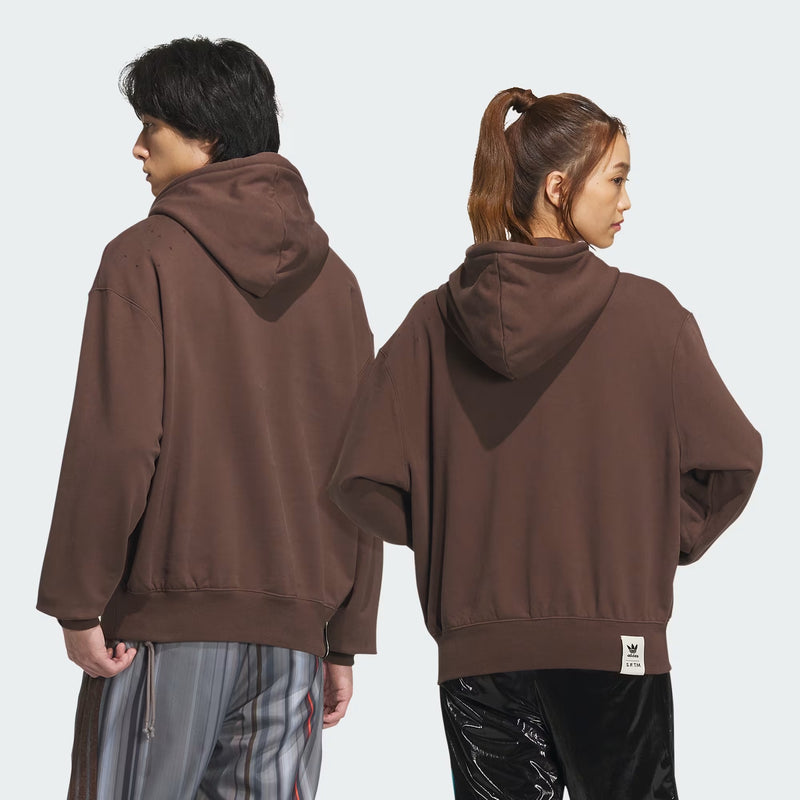 adidas Originals x Song For The Mute - winter hoodie in brown - 3