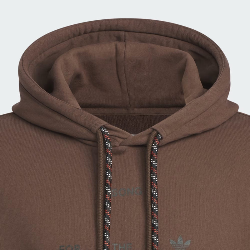 adidas Originals x Song For The Mute - winter hoodie in brown - 4
