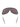 Rick Owens DRKSHDW Shield Sunglasses Black - top view showing frame construction