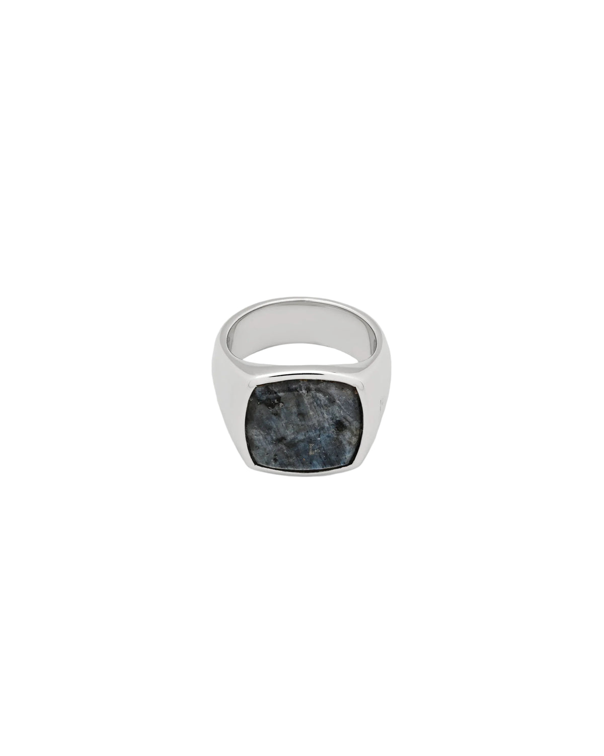 Cushion Ring Larvikite