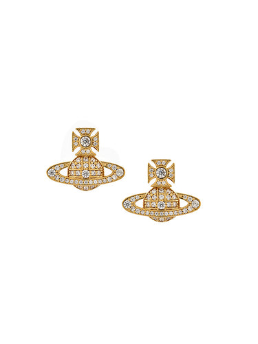 Vivienne Westwood - Carmela Bas Relief earrings in gold - 1