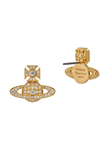 Vivienne Westwood - Carmela Bas Relief earrings in gold - 2
