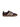 Wales Bonner x Adidas Gazelle Pony in Aluminum Wonder White Core Black deep brown pony hair sneaker with cream three-stripe detail and croc-embossed leather trim, side profile – Wales Bonner x Adidas SS26