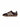 Wales Bonner x Adidas Gazelle Pony in Aluminum Wonder White Core Black deep brown pony hair sneaker with cream three-stripe detail and gum rubber outsole, diagonal side view – Wales Bonner x Adidas SS26
