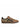 Wales Bonner x Adidas Gazelle Snake in Dust Rust Wonder White Collegiate Burgundy rust snake-embossed leather sneaker with three-stripe detail, side profile – Wales Bonner x Adidas SS26