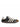 Wales Bonner x Adidas Karintha OG in Core Black Wonder White Lush Blue black leather sneaker with three-stripe detail and gold-tone eyelets, side profile – Wales Bonner x Adidas SS26