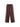 Wales Bonner x Adidas Track Pants in Shadow Brown shadow brown wide-leg track pants with white three-stripe detail and elasticated waistband, front view – Wales Bonner x Adidas SS26