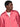 Close-up of Adidas Trefoil logo, burgundy three-stripe detail and mock neck on the Wales Bonner x Adidas Track Top in Craft Pink – Wales Bonner x Adidas SS26
