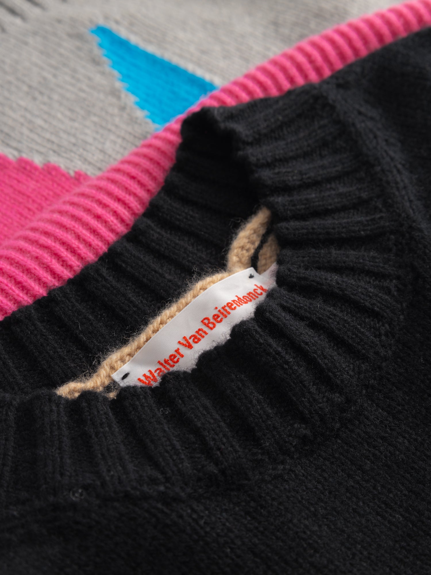 Hyper Art Knit in Multi (Glow In The Dark) from Walter Van Beirendonck