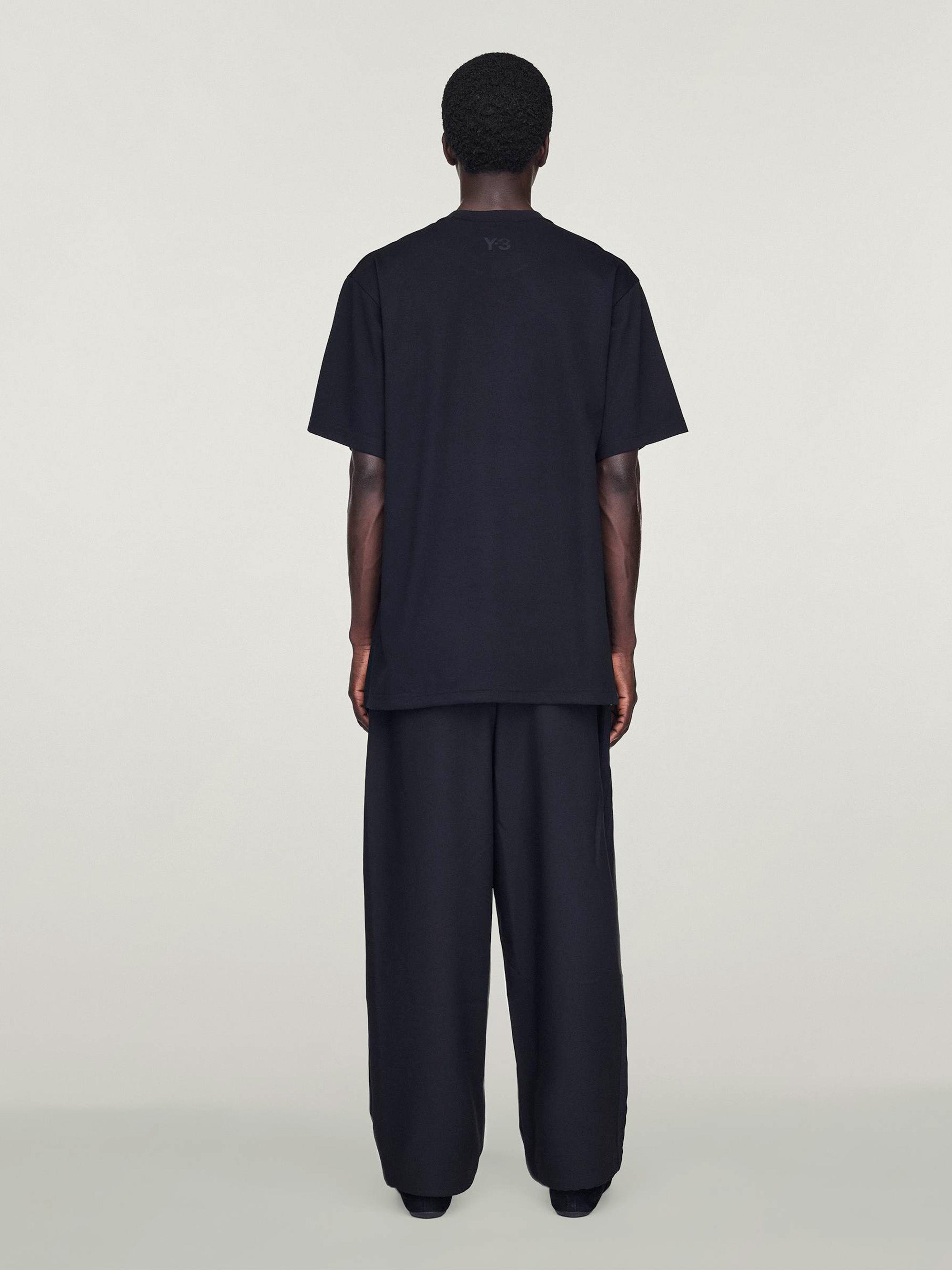 Men's 3-Stripes Track Pants – Black-[-Y-3-4