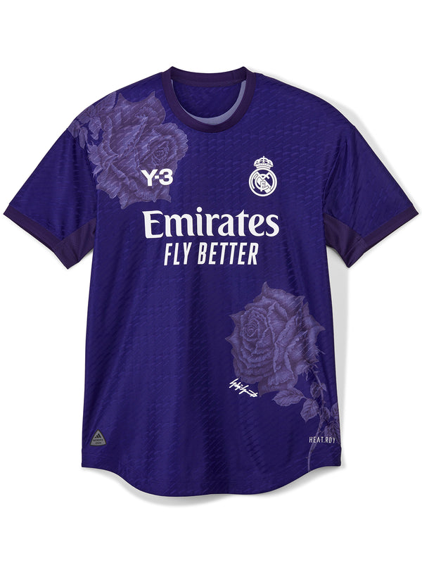 Y-3 Real Madrid Matchwear - Real 4 Jersey Shirt in Violet