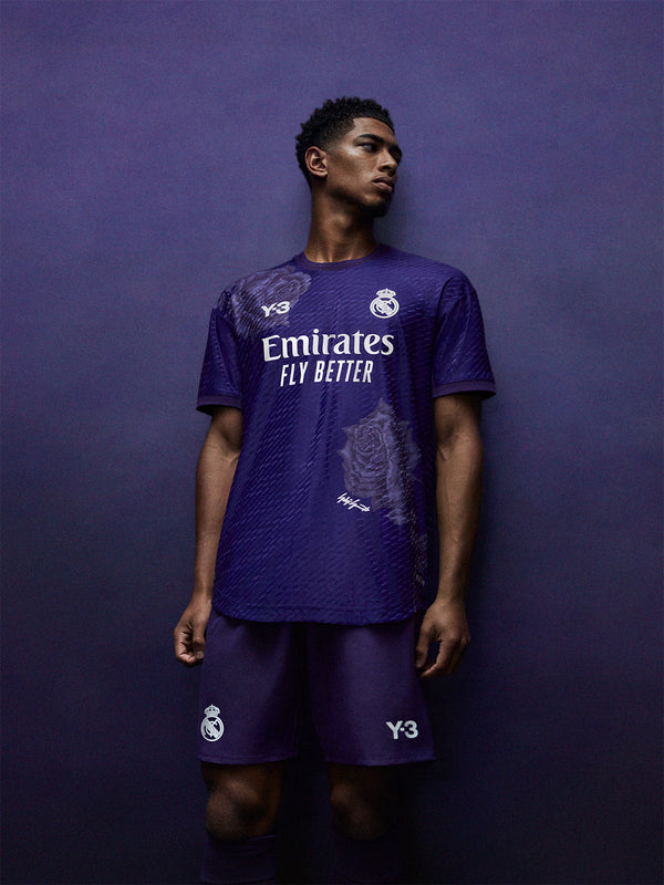Y-3 Real Madrid Matchwear - Real Madrid 4 Shorts in Violet