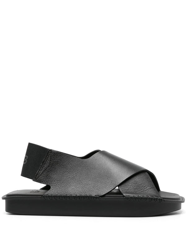 Y-3 - sandal in black - 1