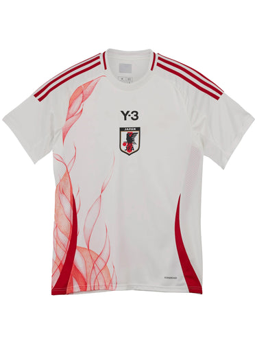 Y-3 x JFA - JFA away jersey in red and white - 1