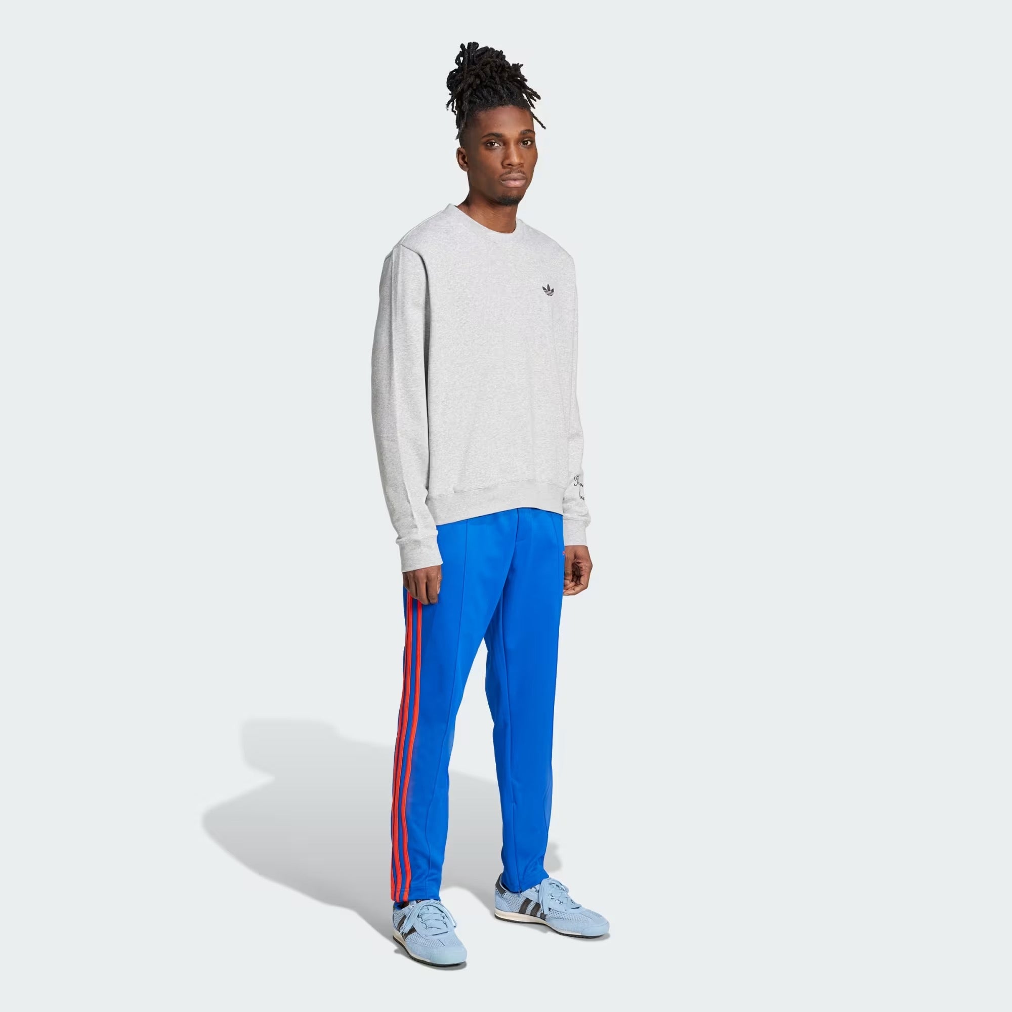 adidas Originals Wales Bonner - long sleeve crew neck t-shirt in grey - 4
