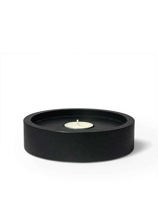 Blackout Candle and Candle Plate
