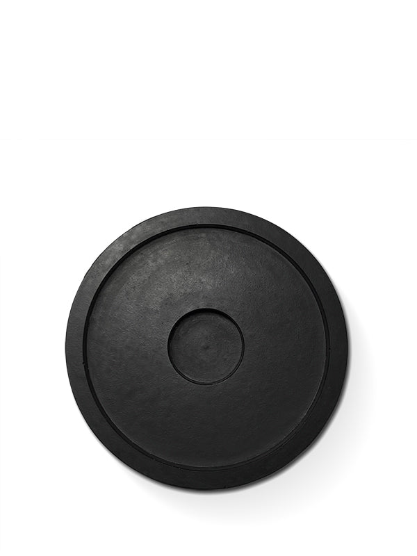 Blackout Candle and Candle Plate-[-Concrete & Wax-8