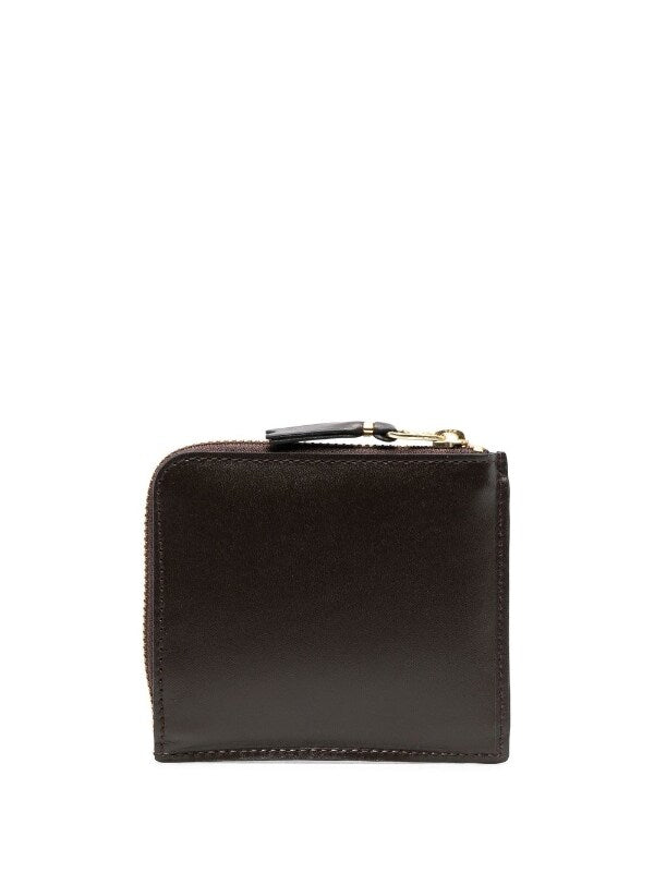 Comme Des Garçons wallet - SA3100OP Wallet Outside Pocket in brown