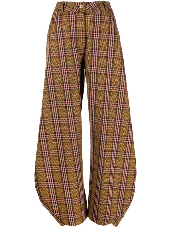 Henrik Vibskov | Pipette Pants in Multicolour Checks – Henrik