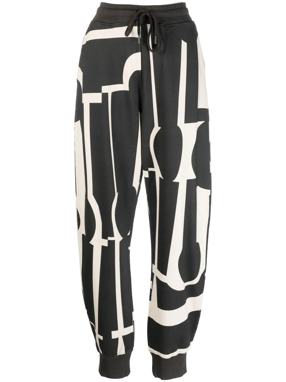 Henrik Vibskov | Slit Sweatpants in Black and White – Henrik