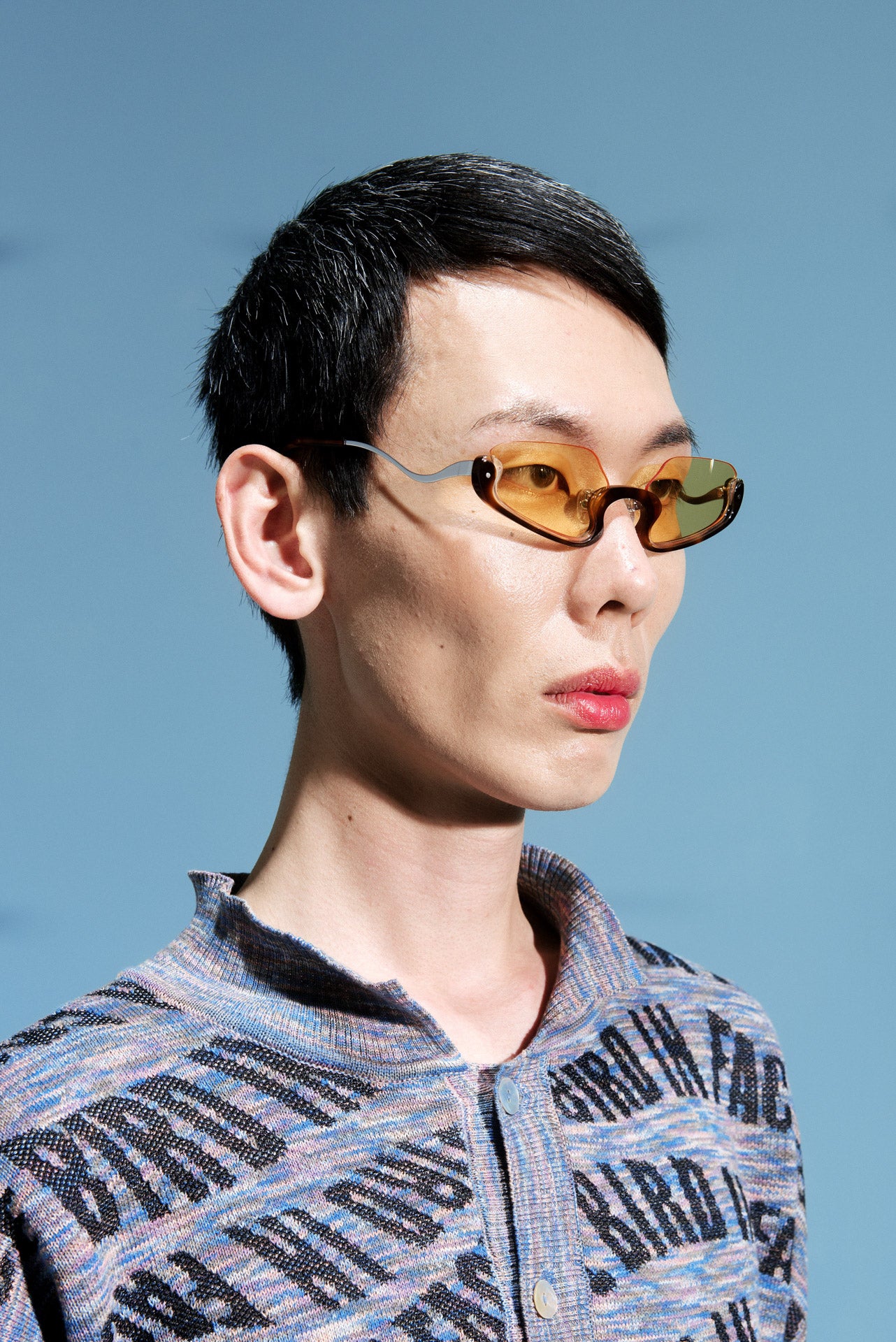Henrik Vibskov Rollo sunglasses in turtoise brown - 5