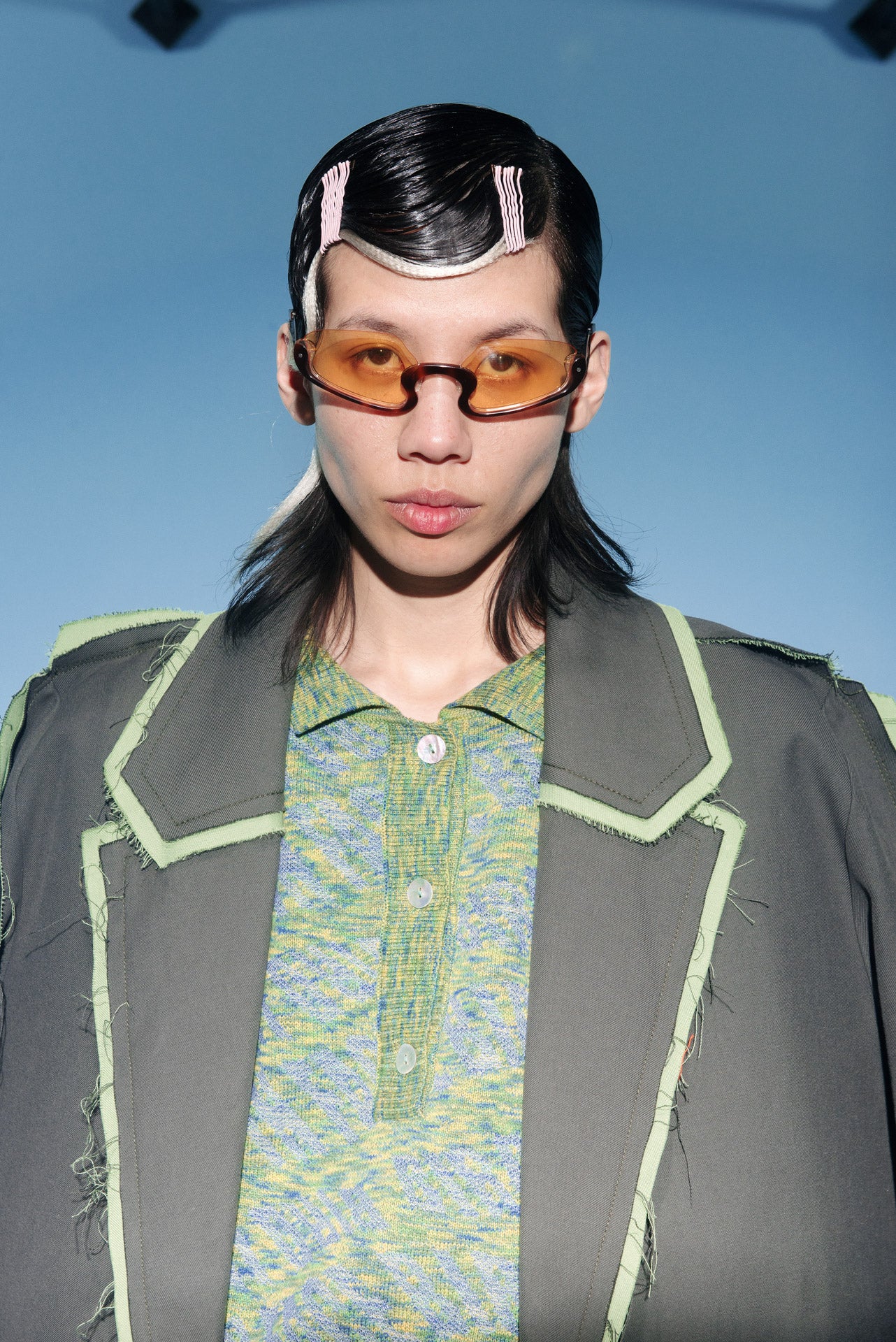 Henrik Vibskov Rollo sunglasses in turtoise brown - 3