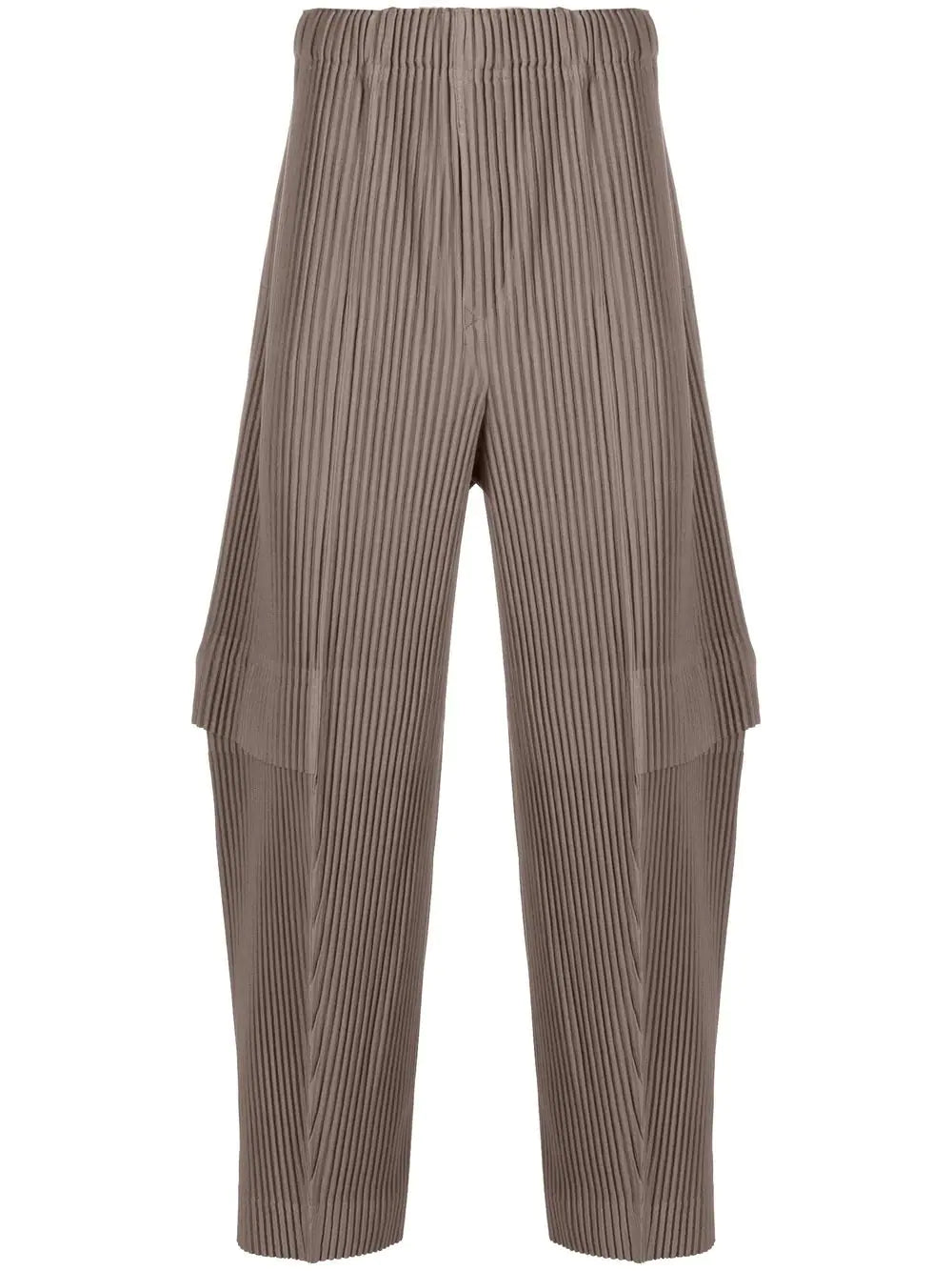 Issey Miyake Homme Plissé │ Cargo Pleats Pants in Alpaca Brown