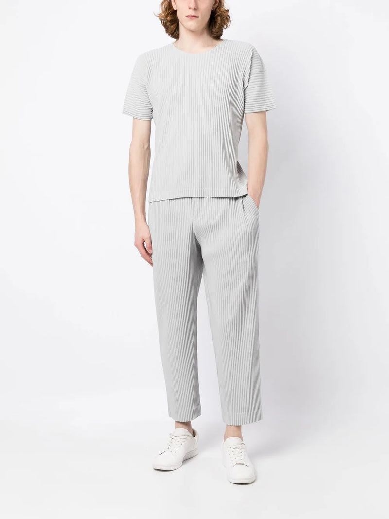 Issey Miyake Homme Plisse t-shirt - Short Sleeve light grey