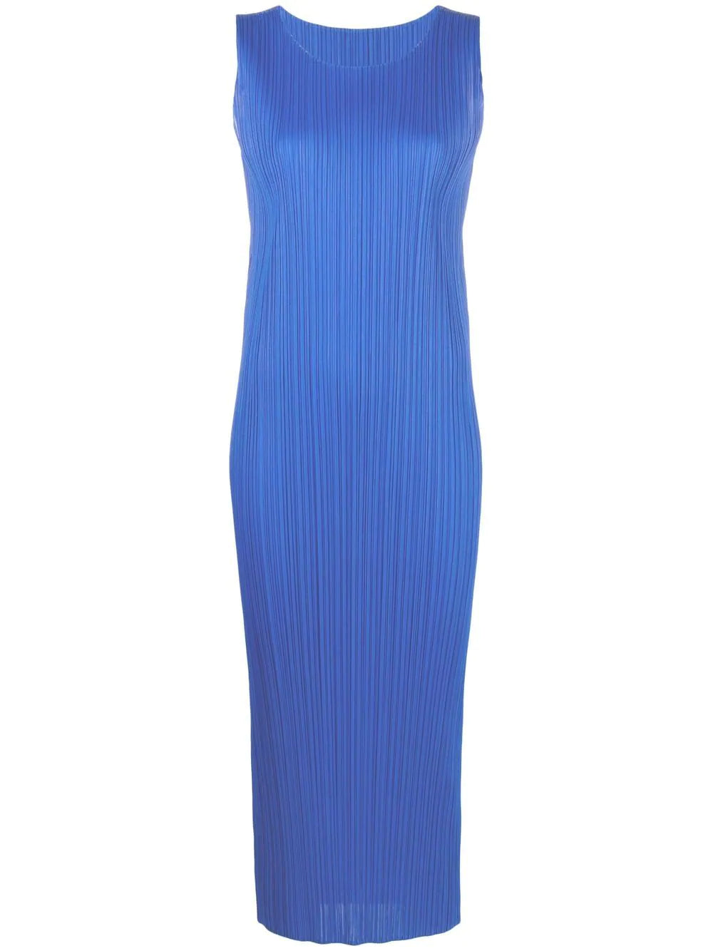 Issey Miyake Pleats Please - Sleeveless Dress in Blue – Henrik